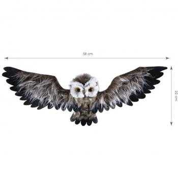 Búho Decorativo de 22x58 cm