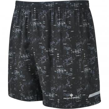 Ronhill Men's Momentum Pantalón Corto, Hombre, Negro/Gris