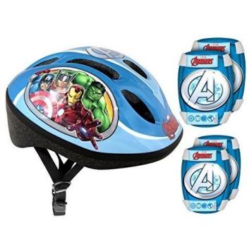 Stamp-Kit Casco y Rodilleras Stamp AVENGERS