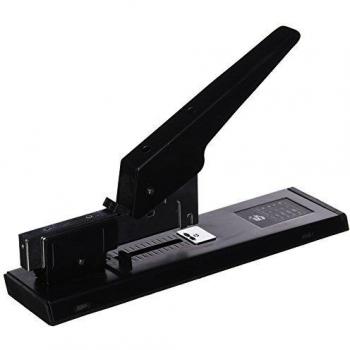 Grapadora de Grueso 100 Hojas Negra 70 mm - Compatible con Agrafes 23-10 y Alta Capacidad