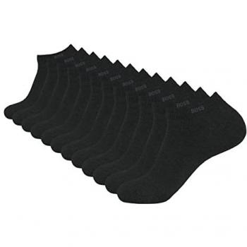 Calcetines BOSS para Zapatillas de Deporte Hombre, Paquete de 2, Largo hasta el Tobillo, Mezcla de Algodón