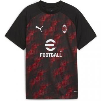 Camiseta Puma AC Milan Negro Infantil