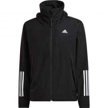 Chaqueta de montaña adidas BSC 3 Stripes RAIN.RDY hombre, impermeable y cortaviento, ajuste regular