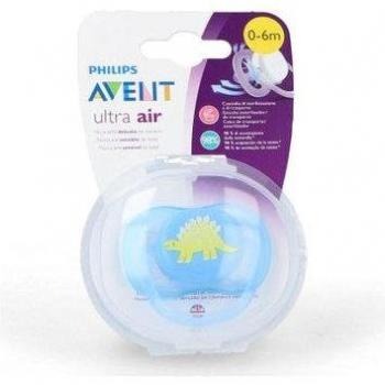 Philips Avent Chupete Ultra Air Dinosaurio 0-6 Meses Silicona 1 Unidad