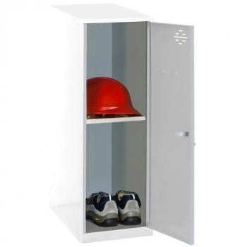 Bandeja SIMONLOCKER DISM. MINI + BAN. 915x400x500 mm BL/GR - Simon Rack, Taquilla, Metal, Blanco/Gris, 915x400x500