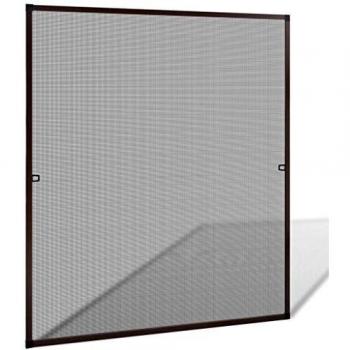 vidaXL Brown Window Insect Screen 51.2x59 (130 x 150 cm)