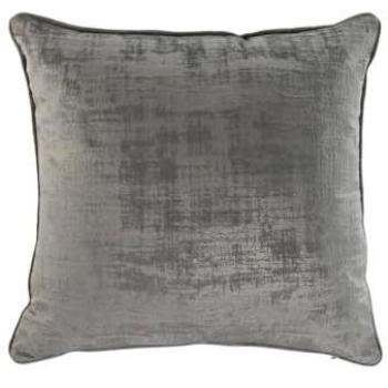 Cojín Home ESPRIT Gris claro 45 x 45 cm