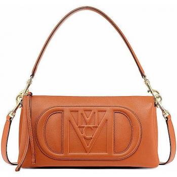 MCM Brown Leather Mini Shoulder Bag - Mode Travia Small