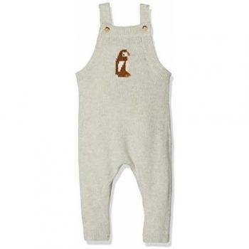 Petit Bateau Salopette Longue_4966801 Pantalones de Peto, Gris