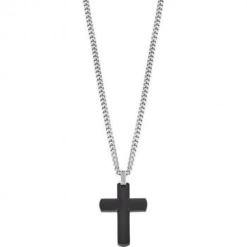 Collar Lotus Style LS2255-1/1 Men In Black Acero Mate para Hombre