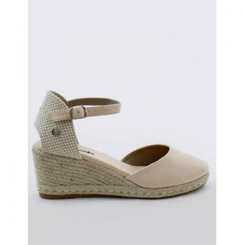 Alpargatas de cuña Refresh con cierre de hebilla