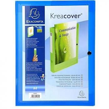 Exacompta 277305 - Carpeta de proyectos, personalizable, 40 mm, multicolor