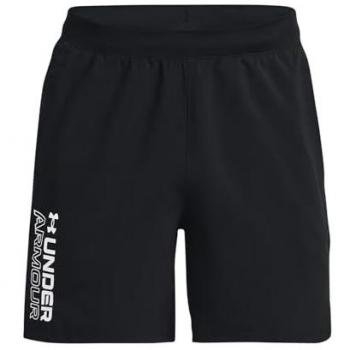 Pantalones Cortos para Hombre Under Armour UA Launch Sw de 7 Pulgadas, Color Negro, Talla Small