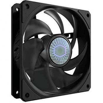 Cooler Master SickleFlow 120 Black Case & Cooling Fan - Improved Air Balance Blades, 62 CFM, 2.5 mmH2O, 8 to 27 dBA - Black
