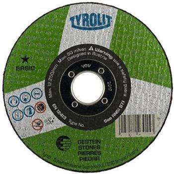 Tyrolit 42 Disco de corte acodado, tejido unidas, tamaño 230 x 3,0 x 22,23, VE: 25 unidades, 1 unidades, 223031