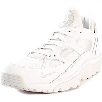 Nike Air Trainer Huarache Low, Zapatillas de Running para Hombre, Blanco / Plateado
