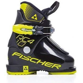 Fischer Sports RC4 10 Jr.Thermoshape Botas de esquí, Unisex niños, Negro, 15.5