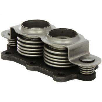 Tubo flexible de escape HJS 83 00 8303 para Volkswagen Golf 4 y Golf 4 Variant, con brida y piezas de ensamblaje