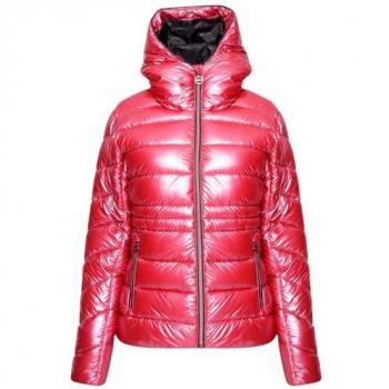 Chaqueta Padded Outdoor Mujer Rosa Metálico Reputable II