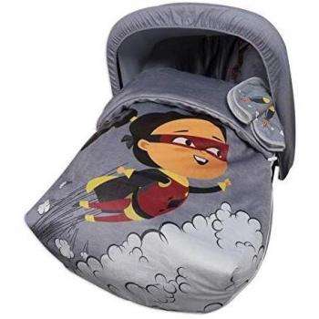 Babyline Saco Grupo 0 Impermeable Con Capota Y Cubre Arnés Héroe Chic - Sacos para dormir, unisex