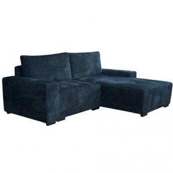 Sofá rinconero Columbus 204, Tilia 77, Función de descanso, Caja de ropa de cama, 237x180x90cm