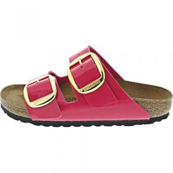 Sandalias Birkenstock Arizona Big Buckle de Biopiel para Mujer, Color Fucsia, Talla 36 EU