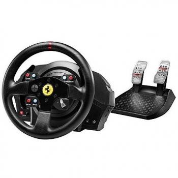 Thrustmaster T300 FERRARI GTE - Volante - PS4/PS3/PC - Force Feedback - Replica Ferrari 458 Challenge - Licencia Oficial Ferrari