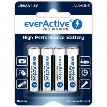 EverActive LR64BLPA Pila Doméstica de un Solo Uso AA Alcalino de Larga Duración