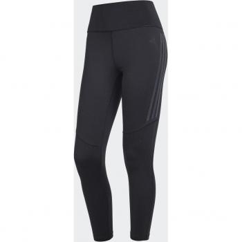 Mallas Adidas DailyRun 7/8 para Mujer con 3 Bandas, Ajuste Ceñido, Tejido Interlock, Cintura Elástica y Cordón de Ajuste