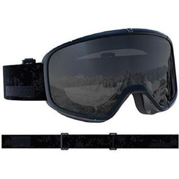 Salomon, Four Seven, Máscara de esquí unisex, Negro/Plateado