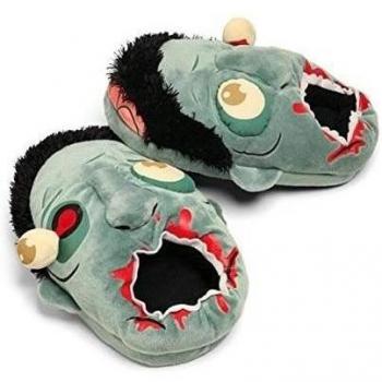 LEORX Zapatillas de Peluche Zombie, 1-pair tamaño libre