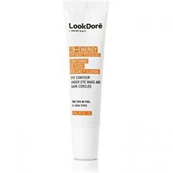 Lookdore IB+ Energy Crema Contorno de Ojos - Corrector Ojeras - Vitamina C Facial - Anti Fatiga