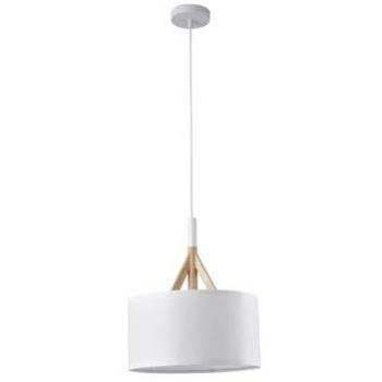 Lámpara Colgante Abi Blanca Ø30cm 1xE27 Estilo Nórdico