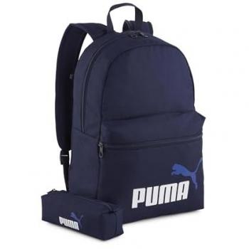 Mochila Puma Phase Set azul oscuro, mochila unisex para niños, color azul marino, modelo OSFA - 090943