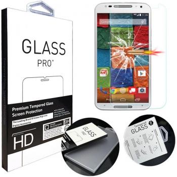 [1 Pack] Moto X2 Protector de Pantalla, MYTHOLLOGY Premium Cristal Vidrio Templado [Alta Transparencia] Protector de Pantalla para Motorola Moto X2 /Moto X