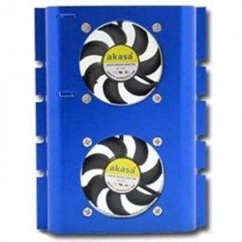 Akasa AK-HD-BL HDD 2 Fans Cooler Unidad de Disco Duro - Ventilador de PC