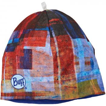 Original Buff R-Crash Fiery Red Fiery Red - Reversible Coolmax Hat unisex, diseño estampado