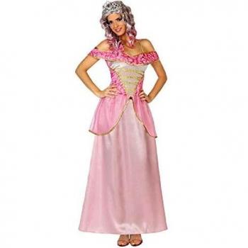 Disfraz de Princesa Rosa para Mujer, Talla XL, Estilo Cuento de Hadas