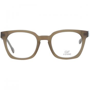 Gianfranco Ferre GFF0127 005 Men's Eyeglasses Brown Size 50 - Blue Light Block Available