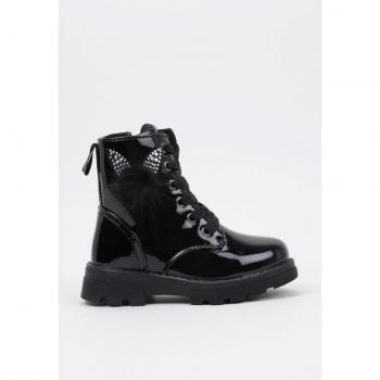 Botas-Botines Conguitos para niña en color negro, modelo MI1 30519 25