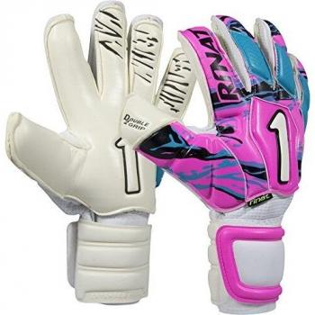 Rinat Uno Clásico 2.0 Pro Guante de Portero, Unisex Adulto, Fucsia/Azul/Negro, 7