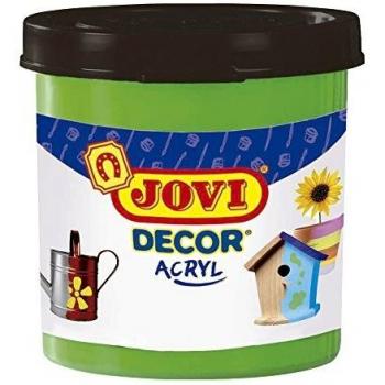 Jovi - Acryl, Caja de 6 Botes, Pintura multisuperficie, Color Verde Medio