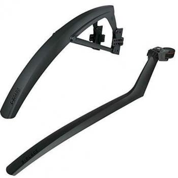 SKS Unisex's S Board & S Blade Mudguard Set Black, 28 