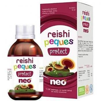 NEO PEQUES | Jarabe Infantil Reishi Peques Protect | 150 ml | Ayuda a Reforzar las Defensas de Forma Natural | A Base de Reishi, Vitamina C y Zinc | Efecto Relajante