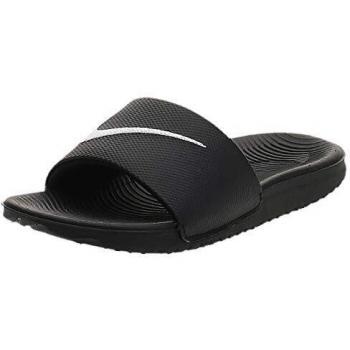 Nike Kawa Kids Slides - Black/White