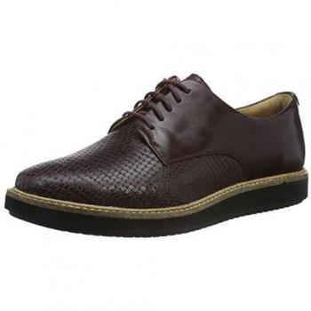 Clarks Kendra Sienna, Derby para Mujer, Morado