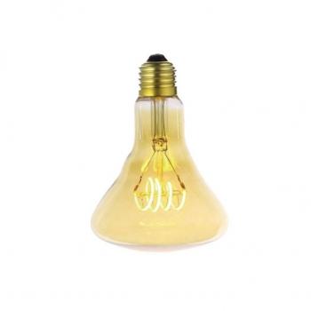Bombilla LED Vintage E27 4W 2100°K regulable, luz cálida, 200LM