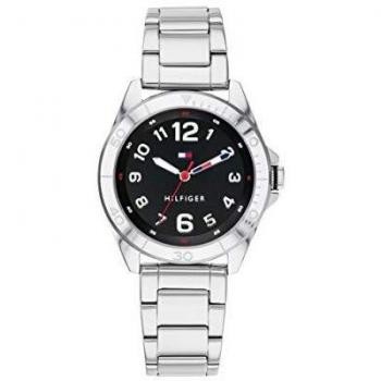 Tommy Hilfiger Reloj Analógico para Niños de Cuarzo con Correa en Acero Inoxidable 01791601