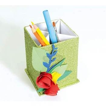 Lápiz Decorativo Blanco 8x8x11 cm para Personalizar