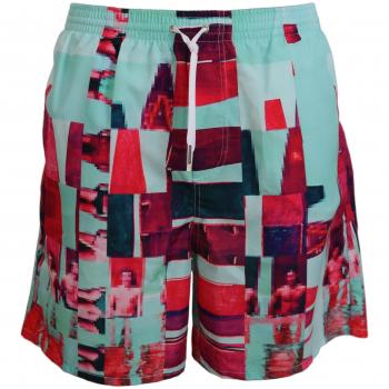 Dsquared² Multicolor Printed Beachwear Shorts Swimwear - IT48 | M